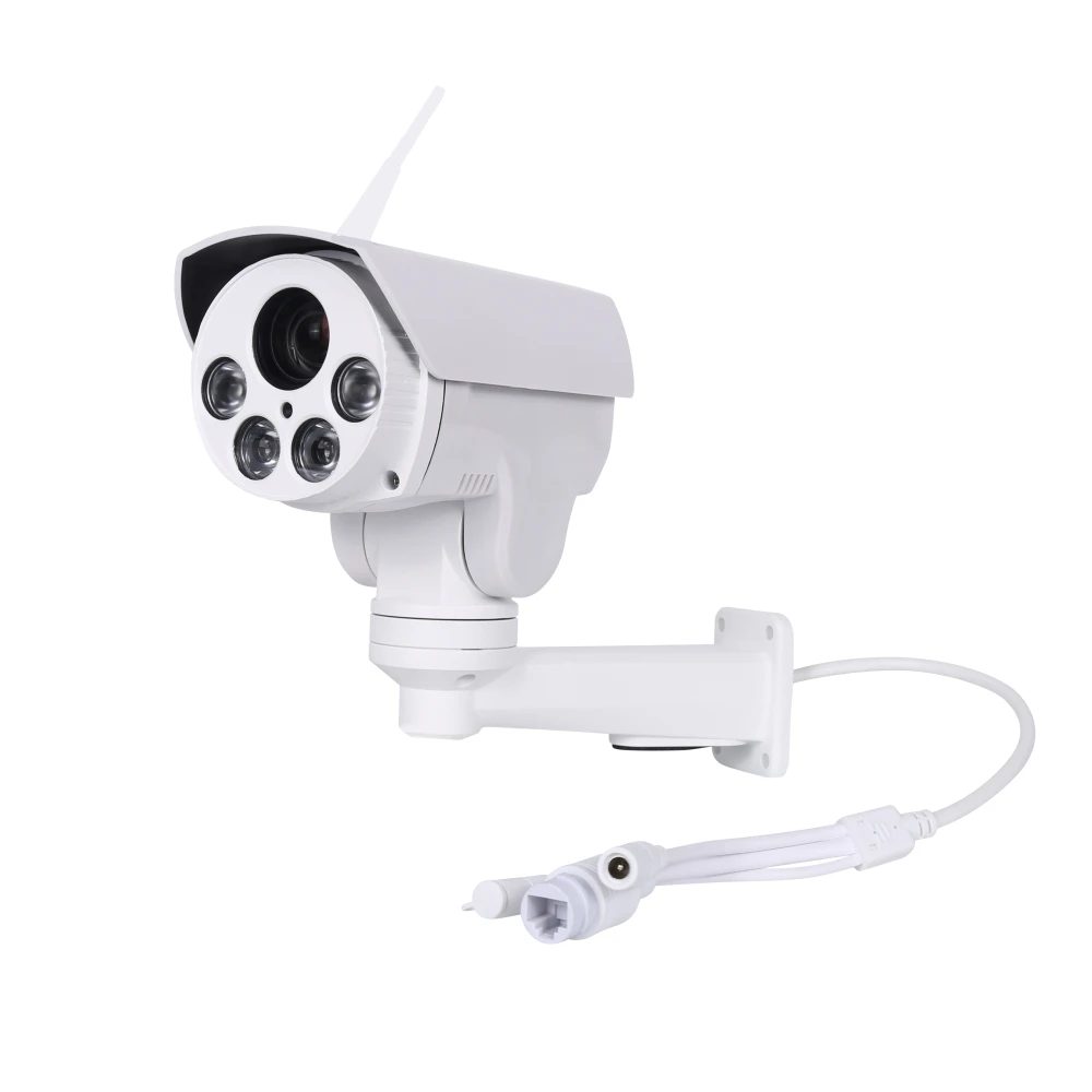 Full HD 2MP WiFi PTZ Outdoor Camera 4XZoom 2.8-12 Auto Varifocal Waterproof Wireless ONVIF Infrared IP Camera CamHi Cam 50M IR 6