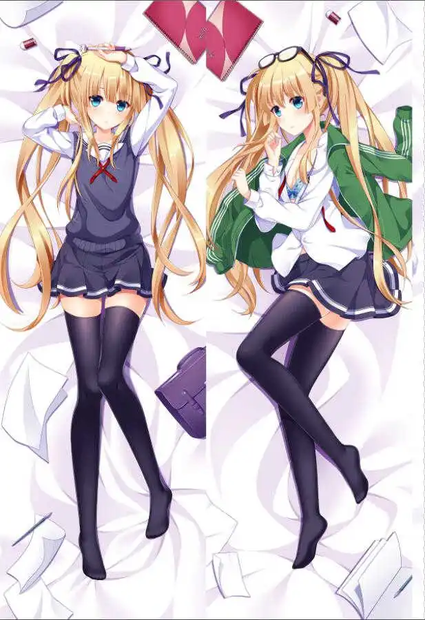 Апрель 2017 обновление Saekano saenai heroine no sodatekata kasumigaoka utaha & eriri наволочка для подушки katou