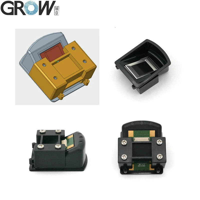 GROW 블랙 브래킷, R311 TCS1 지문 액세스 제어 모듈