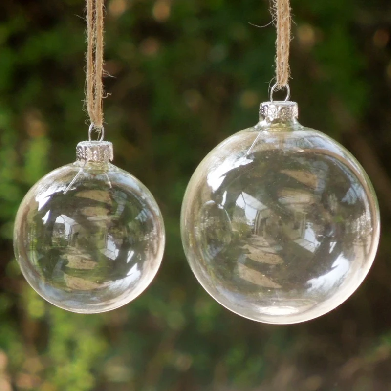 6pcs lot christmas glass ball clear baubles ornaments 6pcs lot christmas glass ball clear baubles ornaments