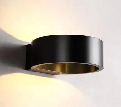 Современный светодиодный настенный светильник AC85-265V 3 Вт светодиодный прикроватный светильник для дома высокой мощности Светодиодный настенный светильник для спальни освещение/освещение - Цвет абажура: see chart