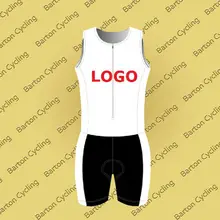 Barton Велоспорт конкурентоспособного качества пользовательского дизайна без рукавов гоночной команды дорожный велосипед с инициалами Pad эластичный SkinSuit