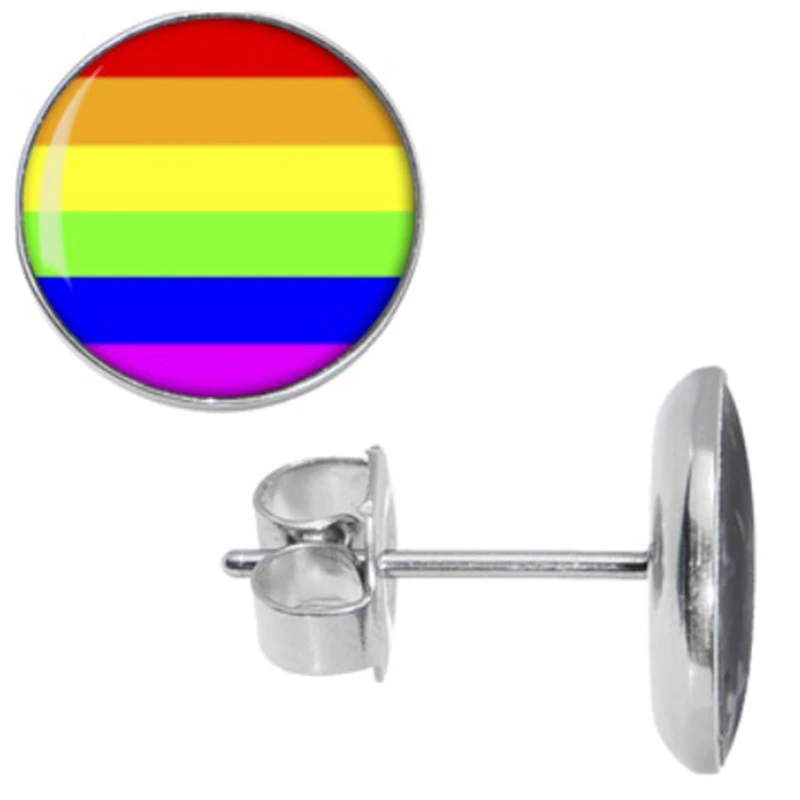 Rainbow Pride Stud Earrings1