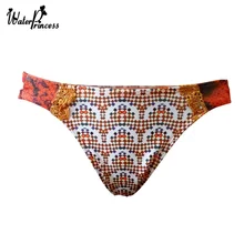 Новые купальники женские бикини трусики бразильские пляжные стринги сексуальные женские купальные брюки для женщин, с низкой талией трусики треугольные трикини