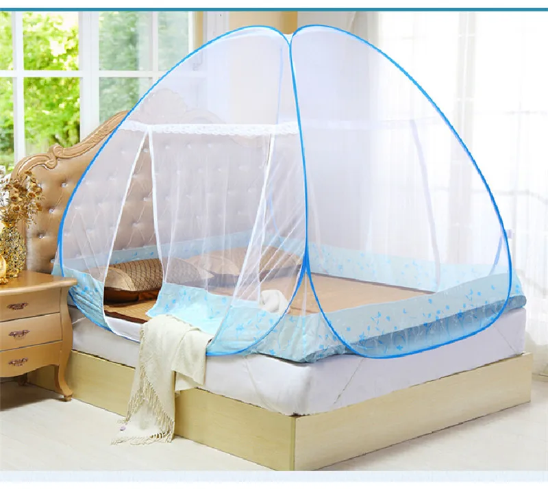 Poletna mreža proti komarjem za domačo posteljo šotor Študent - Domači tekstil