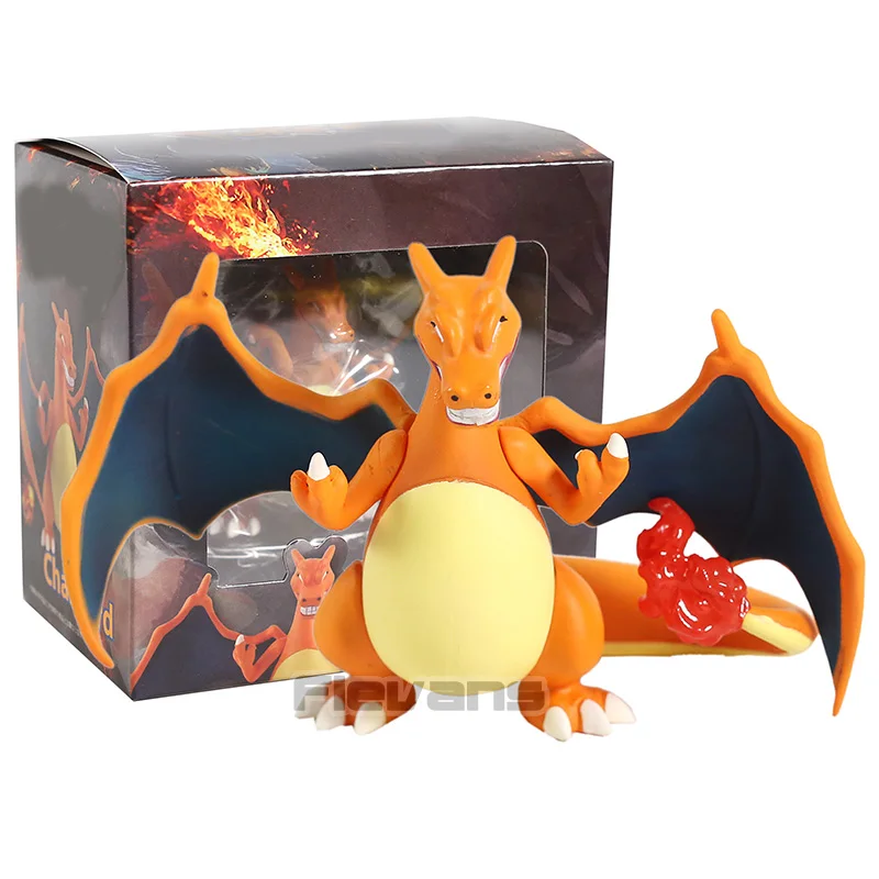 

Monster Center Charizard Mini PVC Action Figure Collectible Model Toy 8cm