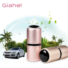 GIAHOL автомобильный очиститель воздуха очиститель портативный мини автомобильный освежитель воздуха ионный очиститель воздуха Озон Lonizer супер немой розовый