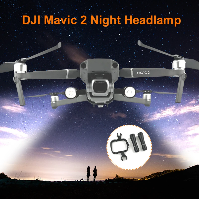 Mavic Pro/Air 2/Pro/зум светодиодная вспышка светодиодный Filght светильник лампа набор для