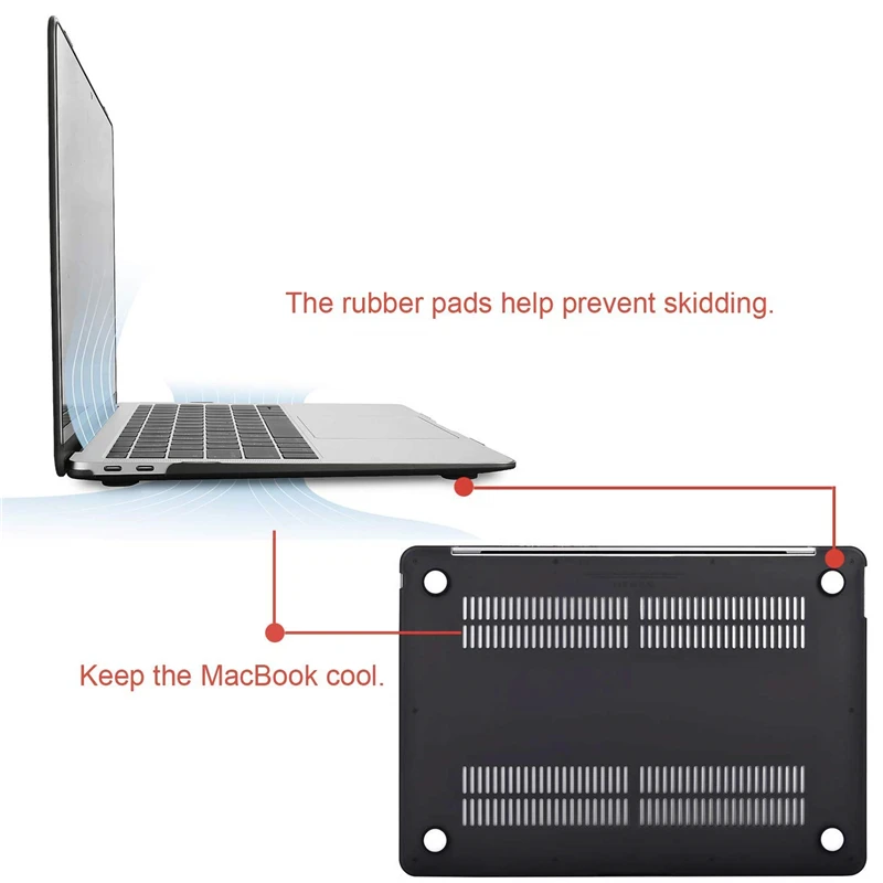 2019 новый кристалл \ матовый чехол для Apple Macbook Air Pro retina возрастом 11 12 13 15 дюймов
