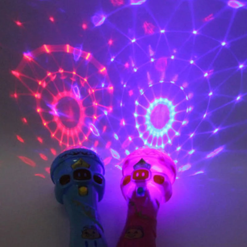 

Glow Stick Microphone Style Toy Light Microphone Glowing Toy Music Flashing Singing Funny Gift Music Toy Party Flash Sticks