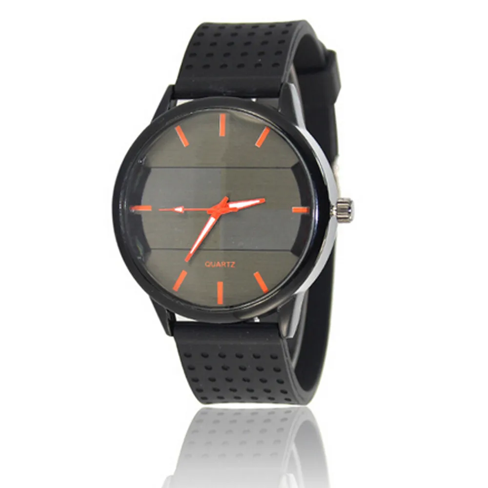 

Hot Marketing New Luxury Quartz Sport Military Stainless Steel Dial Leather Band Wrist Watch Men  Free Shipping Aug11