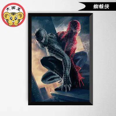 

painting by numbers art paint by number batman Captain America flash Iron man spider-man the film Hulk Superman Celebrity diy