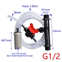 Инжектор удобрений Вентури 3/4 1/2, автоматический шприц для удобрений, фильтр для водопровода, встроенный гравитационный шар, 1 комплект — изображение 3