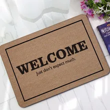CAMMITEVER Добро пожаловать коврик смешные слова Коврик Гостиная Спальня Мягкий ковер покрывало ковер