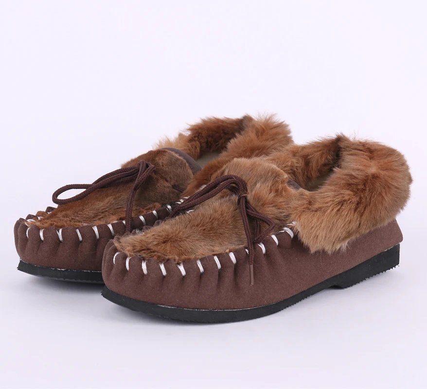 kangaroo skin moccasins