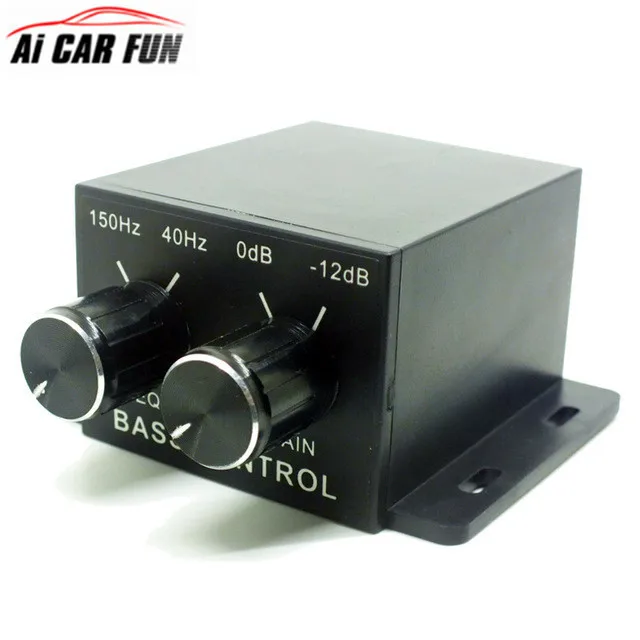 Regulador de Audio del coche/amplificador de vídeo altavoz bajo Subwoofer controlador cruzado regulador control remoto del amplificador Regulador de Audio del coche/amplificador de vídeo altavoz bajo Subwoofer controlador cruzado regulador control remoto del amplificador