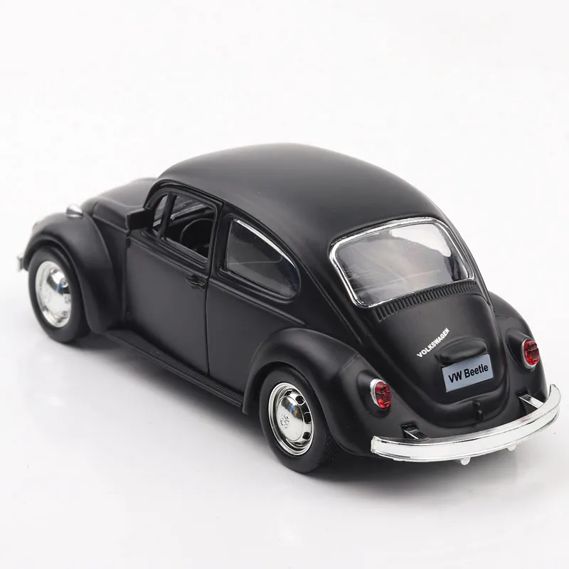1/36 маленькие DieCasts классические черные Bettle 12 см игрушечные машинки из сплава #