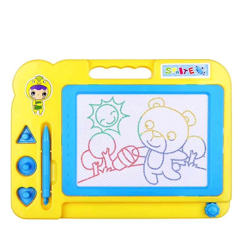  Kindergarten Plastic Magnetic Preschool Toy Baby Kid Child Writing Board Drawing Sketch Sketcher Pa - 33018279541