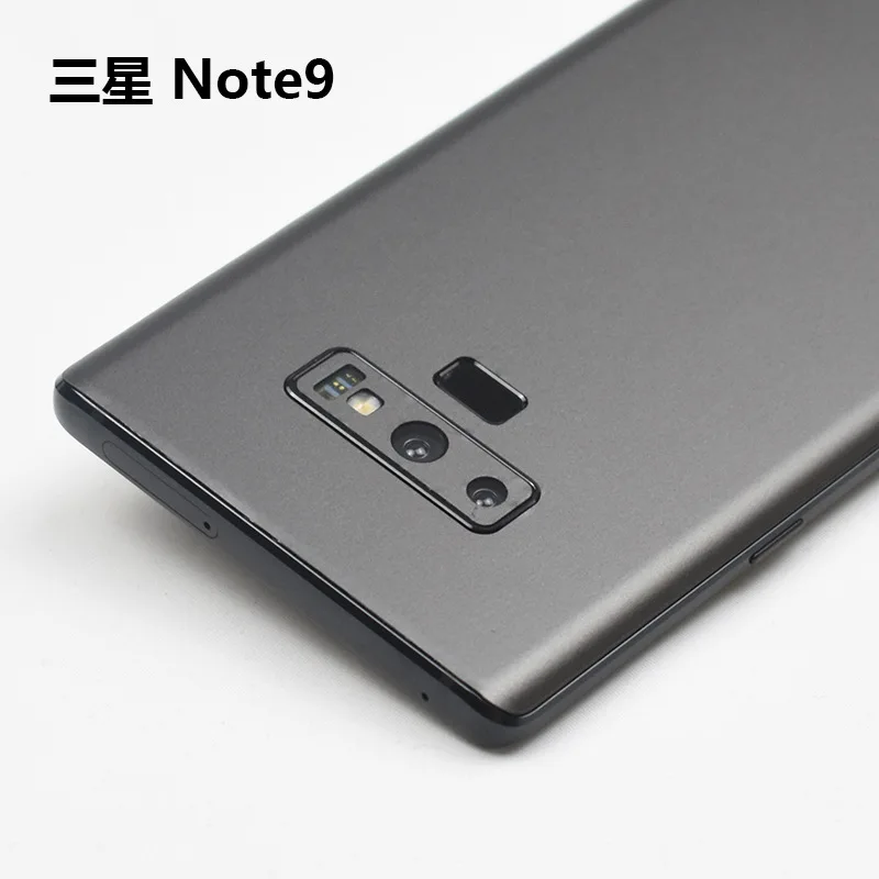 الجليد فيلم الخلفي فيلم التغطية الكاملة لسامسونج غالاكسي ملاحظة 9 اللون فيلم ماتي Note9 الهاتف المحمول واقية ملصقا + هدية