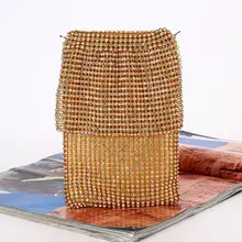 Evening Handbags Clutch Purses for Women Small Crossbody Bag Cell Phone Wallet colorful metallic crystal striped women cell phone wallet silicone toiletry bangkok clutch bag dinner wedding dress evening bag