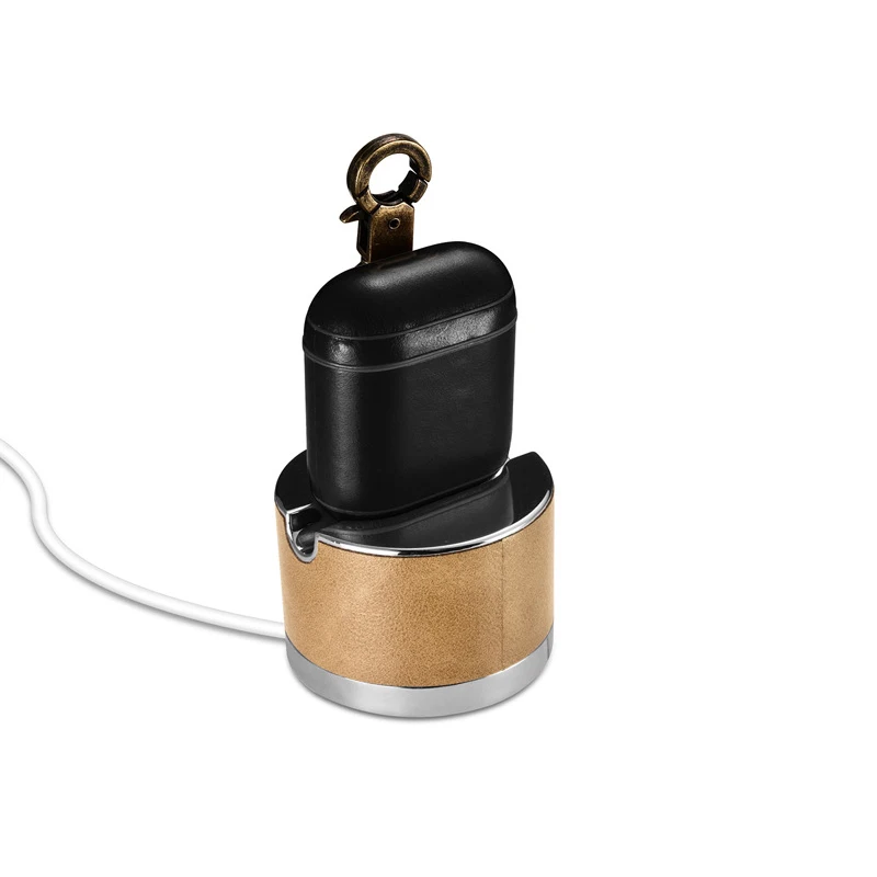 2019 New Case For Airpods Leather PU Protective Cases For Apple Earphone Cover Bags Business Leather Cases For Air Pods Skin (22)