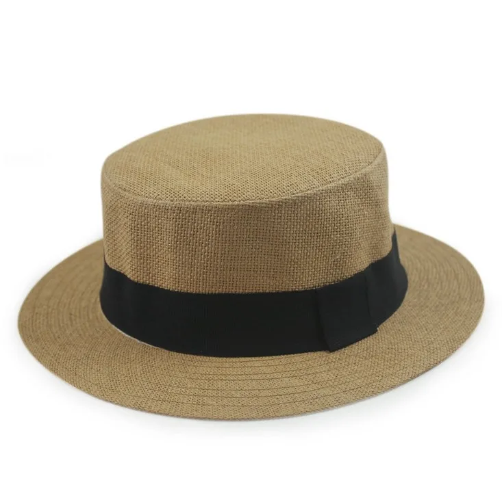 Милая модная шляпа для девочек в студенческом стиле, женская соломенная шляпа, летняя солнцезащитная Кепка для женщин, весенние Стильные кепки, 5 цветов, 1 шт - Цвет: B