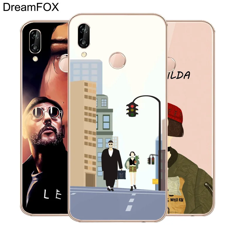 Мягкий силиконовый чехол DREAMFOX N108 Leon Matilda из ТПУ для huawei Honor 6A 6C 7X9 10 P20 P30 Lite Pro P Smart |