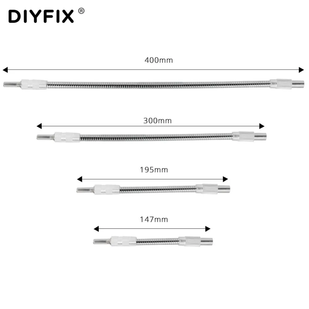 DIYFIX 1/4 &quotшестигранный металлический электронный сверлильный гибкий вал