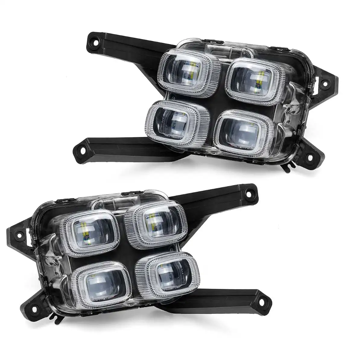 Drl для Kia KX5 Sportage дневные ходовые огни передний бампер для вождения Foglight дневное обновление Аксессуары Drl