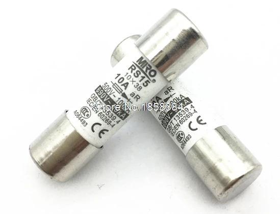 

Free shiping 10PCS FOR MRO RS15-1A 2A 3A 4A 5A 6A 8A 10A 12A 16A 20A 25A 32A 10*38 cylinder cap fast fuse RS15 fuse 10X38
