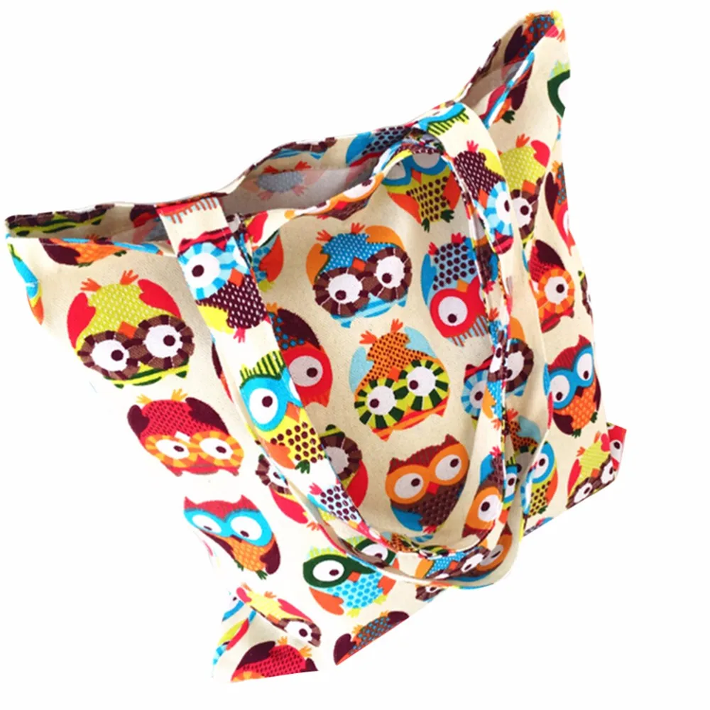 

Canvas Tote Casual Beach Bags Large Capacity Foldable Grocery Bags Reusable Eco-friendly Supermarket Shopping Bag Travel Handbag