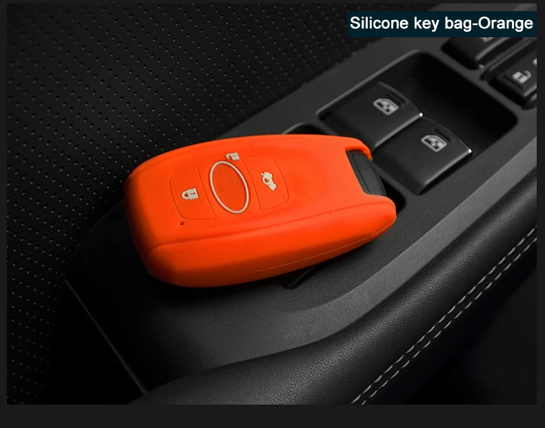 QHCP силиконовый чехол ключа дистанционного управления автомобилем Чехол держатель сумка для Subaru Legacy Outback Forester XV BRZ авто аксессуар