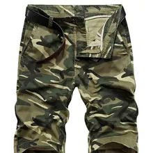 Новые летние пляжные шорты милитари камуфляжная брендовая одежда Прямые мужские шорты Карго хлопок мужские повседневные шорты молния Талия