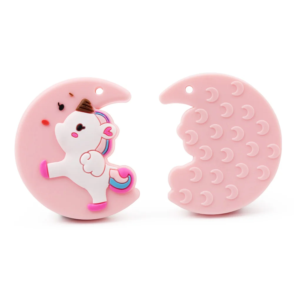 Silicone Teething Toys TYRY.HU 1pc BPA Free Silicone Teethers Food Grade Silicone Beads DIY Teething Necklace Baby Shower Gifts Cartoon Animals Teether teething toys silicone teething toys baby teething toys silicone teether silicone teething beads