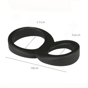 

2019 Couple Lover Elastic Soft Silicone Time Delay Products #1220 BB
