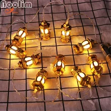 165 см длина Светодиодная лента Рамадан украшение Eid Mubarak праздничное платье Праздничные огни свадебный светодиодный Сказочный свет