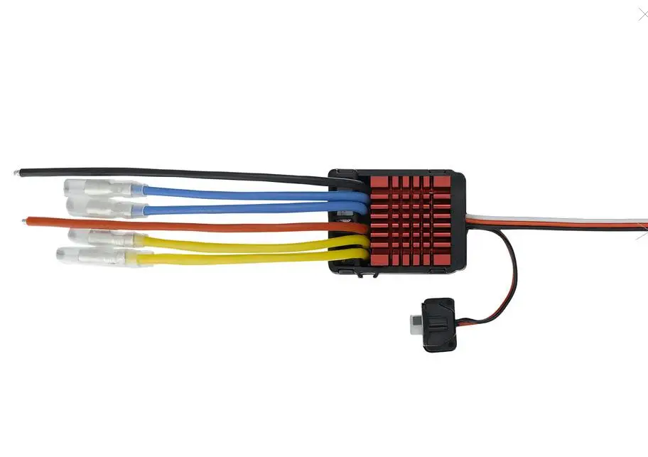 Контроллер скорости Hobbywing QuicRun WP 880 80A с двойным начесом водонепроницаемый ESC для