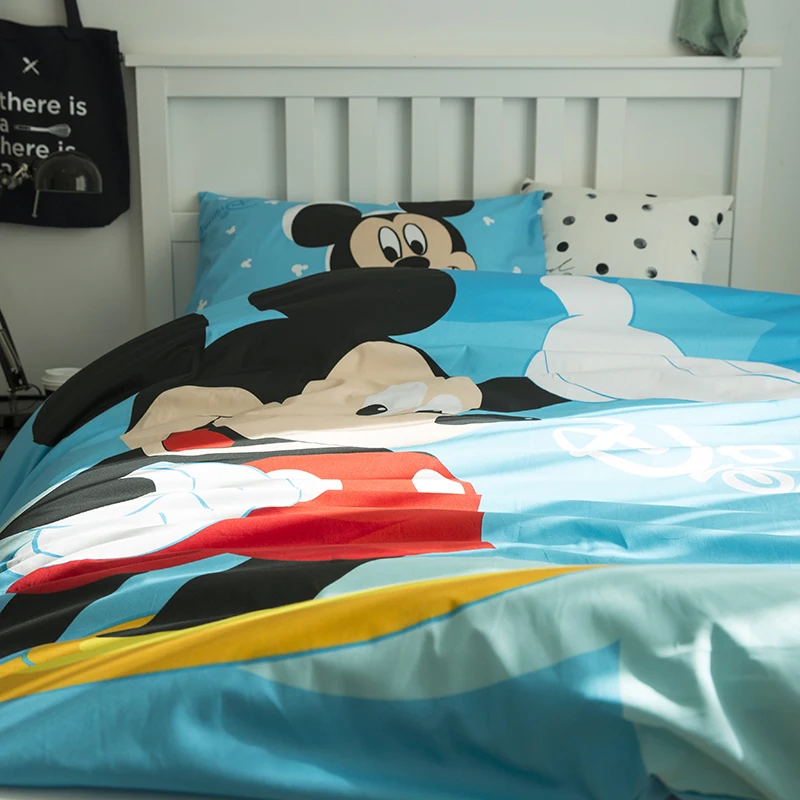 mickey blue bedding set (1)