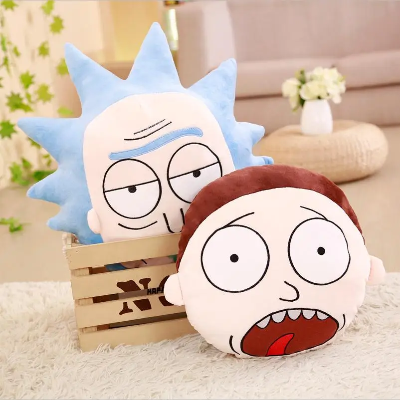 

Anime 2 Styles High Quality 46 CM New Plush toys Rick and Morty pillow Toy Sanchez Doll pillow Decoration Toys