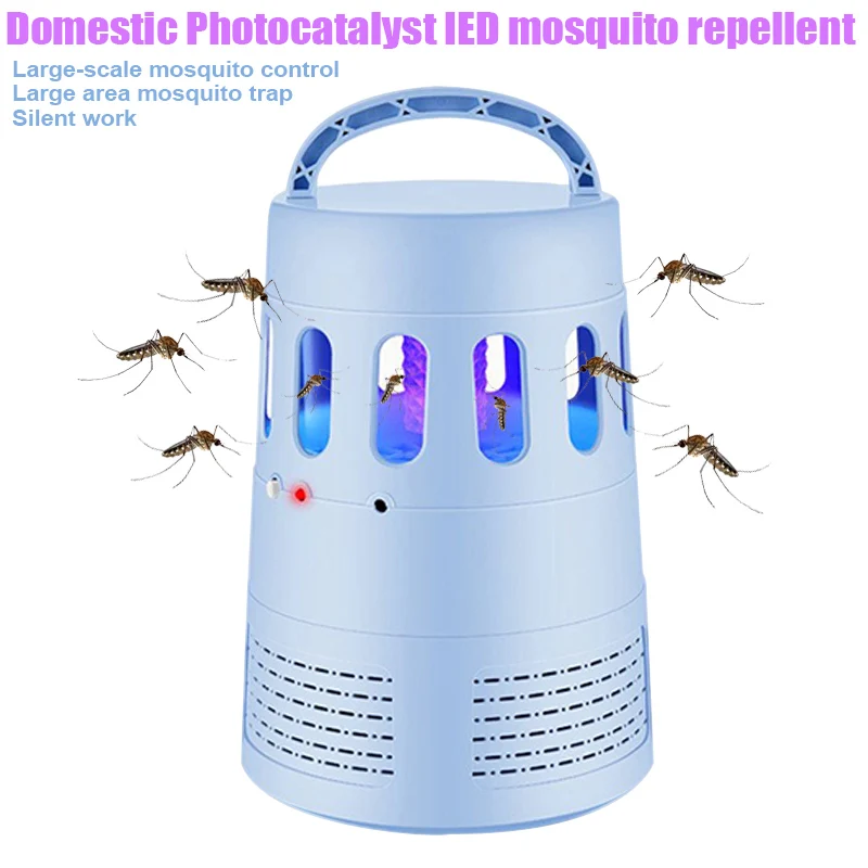 

LED Mosquito Killer Light Lamp Fly Zapper Trap USB Electric Durable Safe For Home @LS JY18