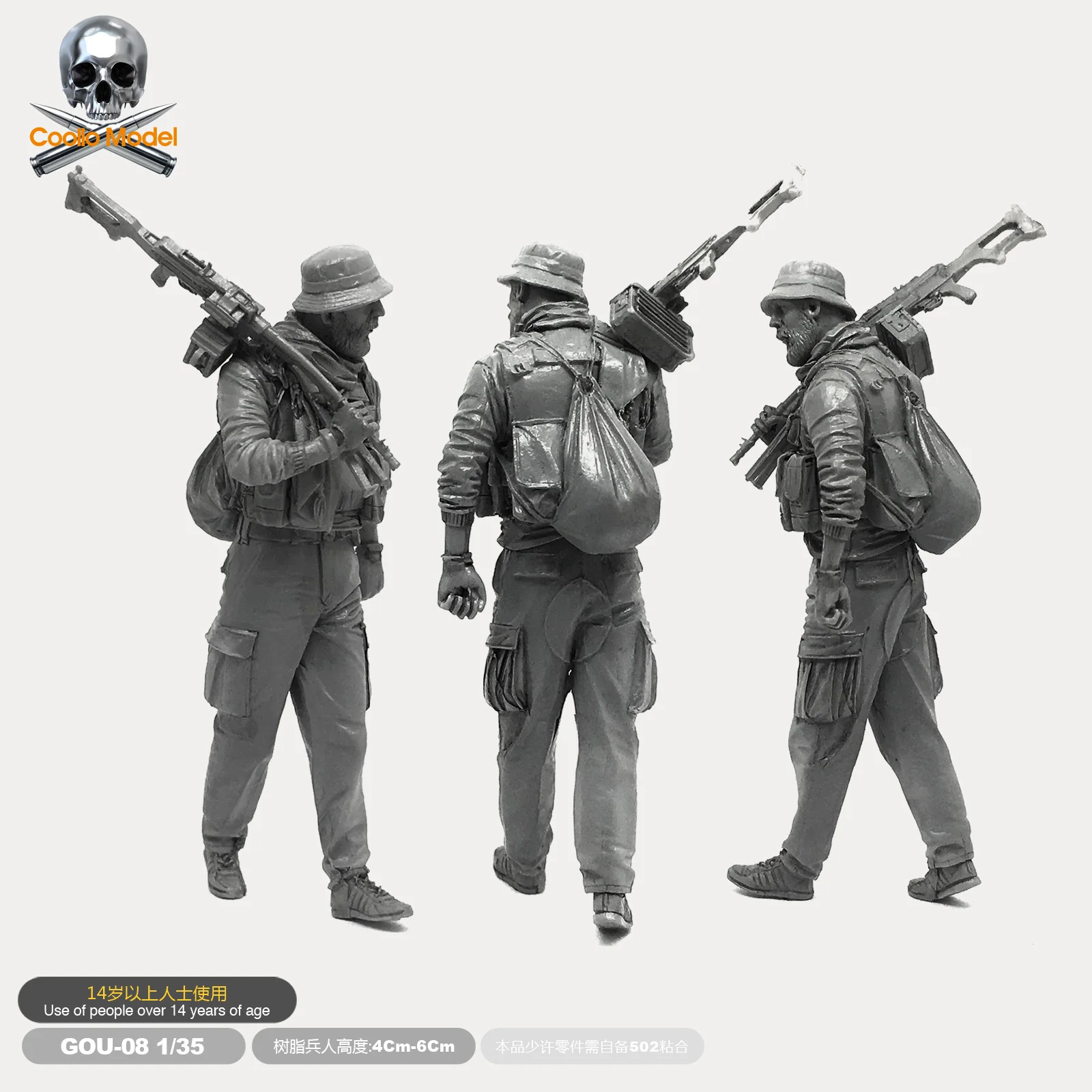 

1/35 American Resin Soldier In Syria Gout-08