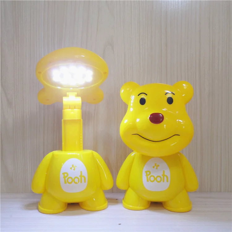 

10 LED Rechargeable Cartoon Lamp Desk Lamp Flexible Foldable Eye Protection Table Lamp Reading Book Lights For Children Kids