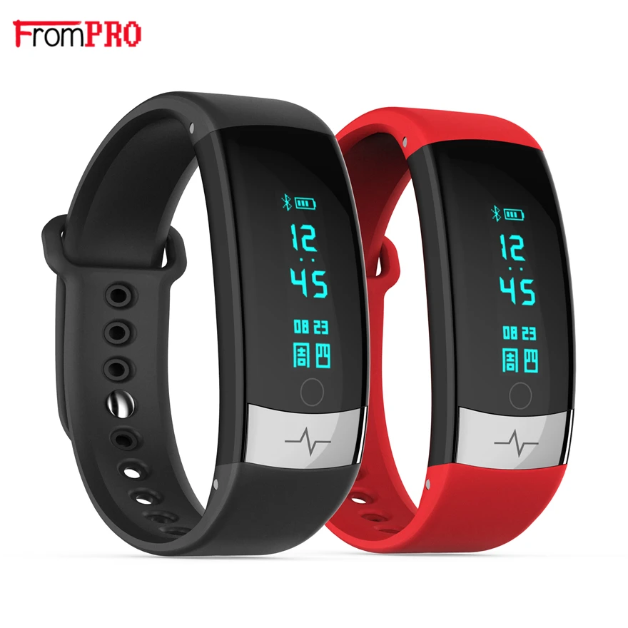 

QS03 ECG PPG Real-time monitoring Blood pressure Heart Rate sport Smart Fitness Bracelet watch band intelligent Activity Tracker