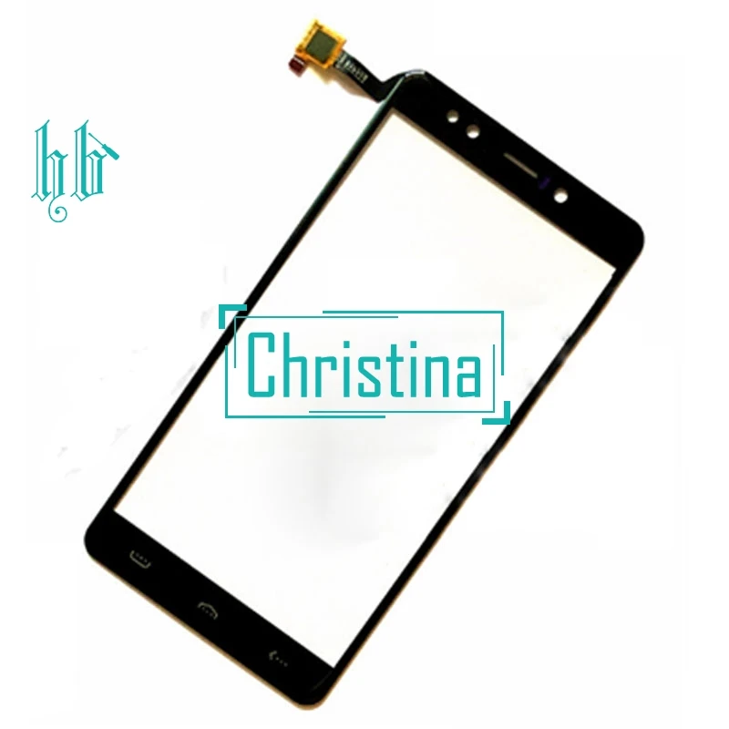 

1pcs For Homtom HT10 Touch Screen Front Sensor Glass Replacement 5.5inch HT10 Touch Panel Digitizer Free Russian+Tools