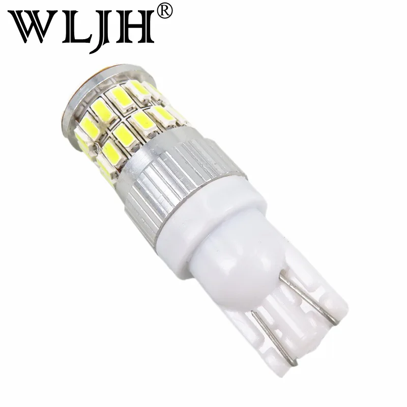 WLJH 2x7 5 W W5W светодиодный T10 Led Автомобильный Стайлинг Передняя боковая фара для