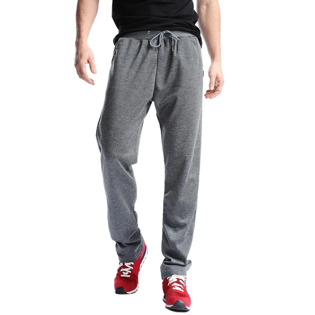 Летние мужские Новые однотонные спортивные дышащие повседневные штаны большого размера, джоггеры, уличная одежда, pantalones hombre pantalon homme