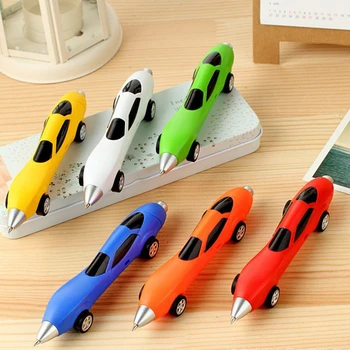 

BLEL Hot Pack of 12 Pcs Cute Cool Racing Car Shape Personalized Ballpoint Pens Office School Supplies Students Children Gift