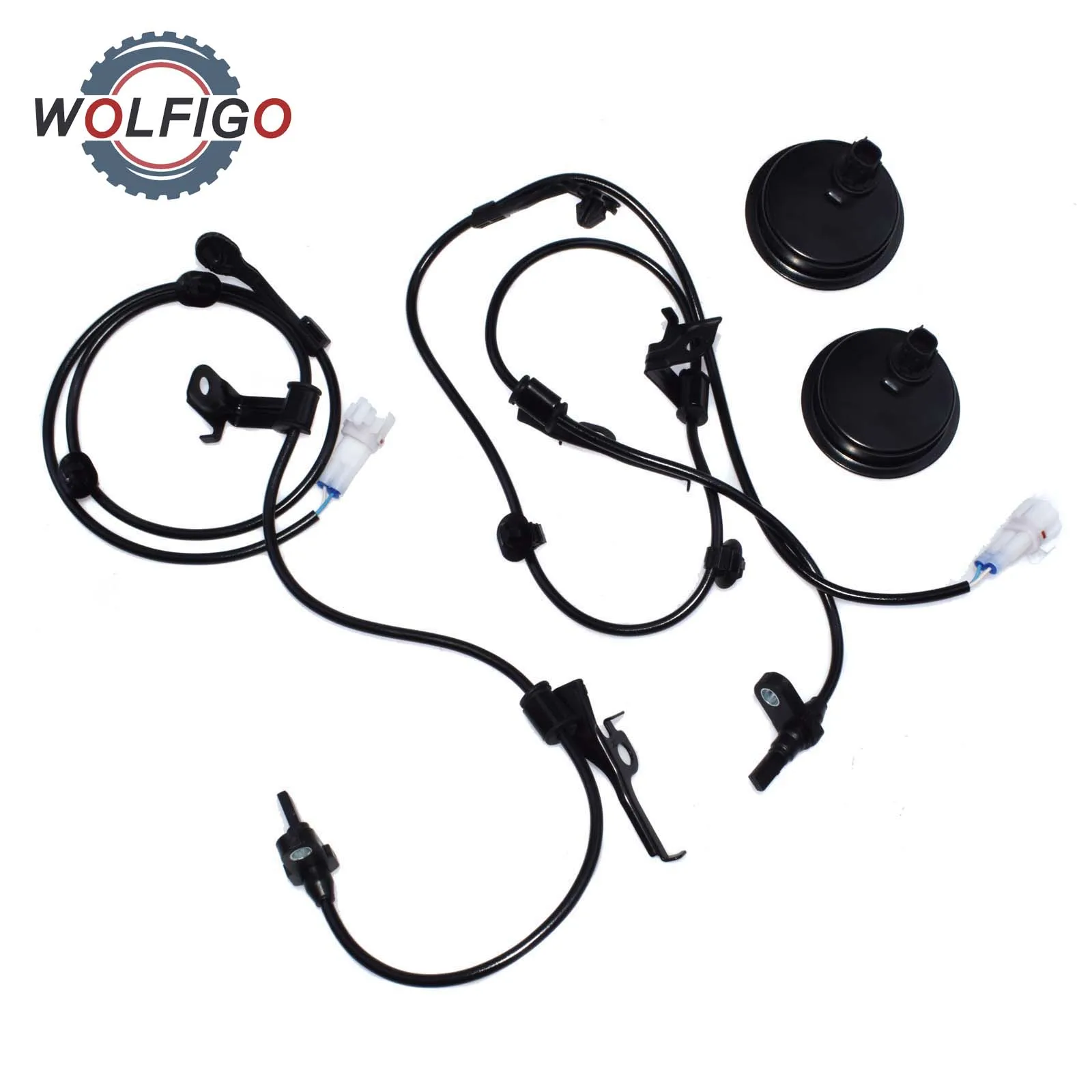 

WOLFIGO 4pcs Front Rear ABS Wheel Speed Sensor For Toyotas Yaris Scions xD 2006 2007 2008 ALS1388 ALS1765 89543-52030 8954252030