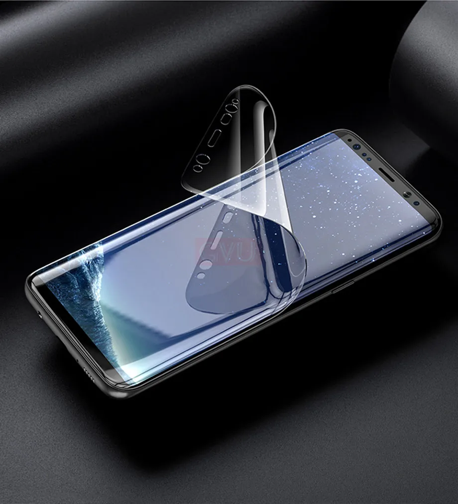Защитная пленка для samsung Galaxy S8 S9 Plus Note 8 9 мягкий полный закругленный протектор экрана для samsung S9 S8 S7 S6 Edge не стекло