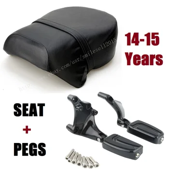 

Motorcycles parts REAR Footpeg Mount + Rear Passenger Seat For Harley Sportster XL Iron 883 1200 48 72 2014-2015